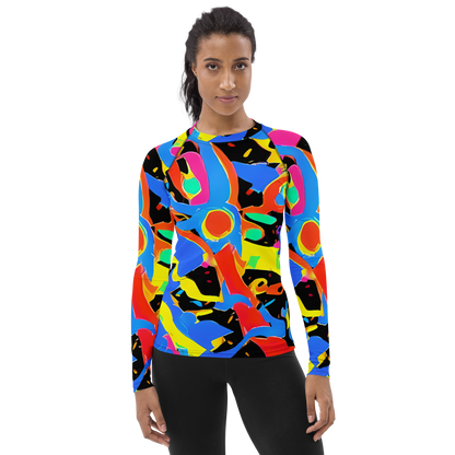 Women's Rash Guard - Orbit Opus