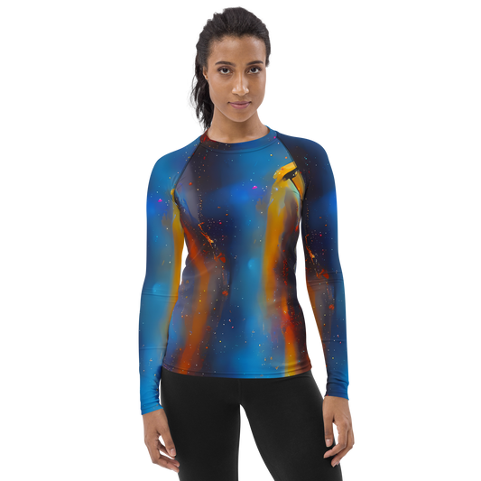 Women's Rash Guard - Pliique Spectrum