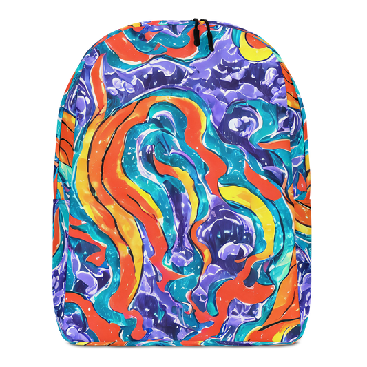 Minimalist Backpack - Galactic Waves