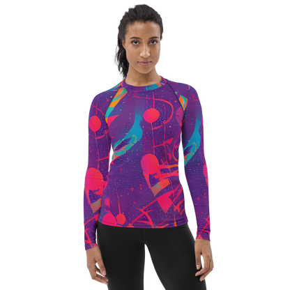 Women's Rash Guard - Spheric Rhapsody