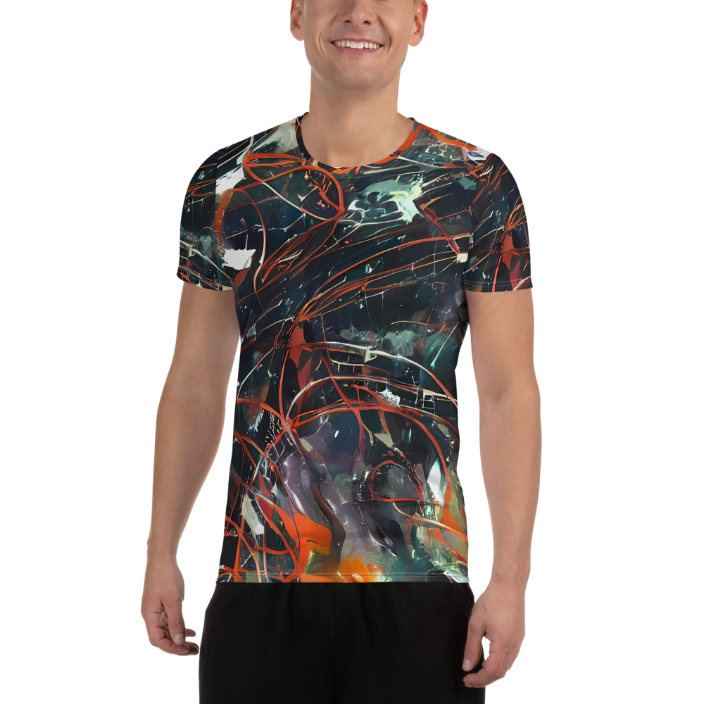 Men's Athletic T-Shirt - Chaos Canvas