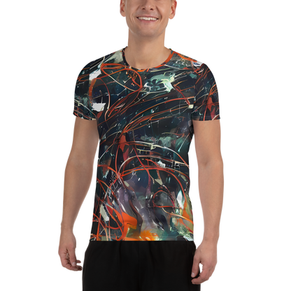 Men's Athletic T-Shirt - Chaos Canvas