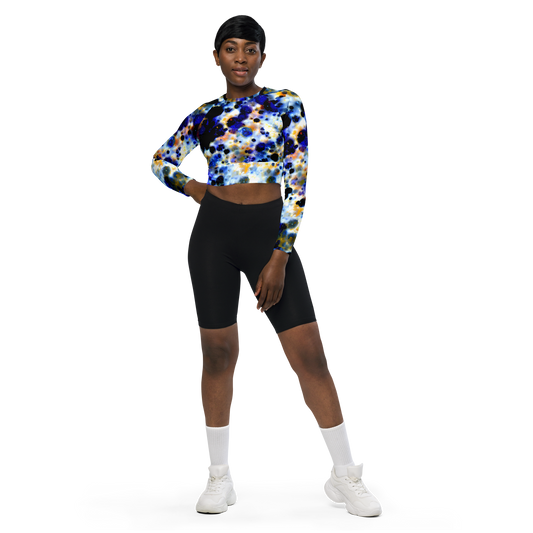 Long Sleeve Crop Top - Tarbell Haze