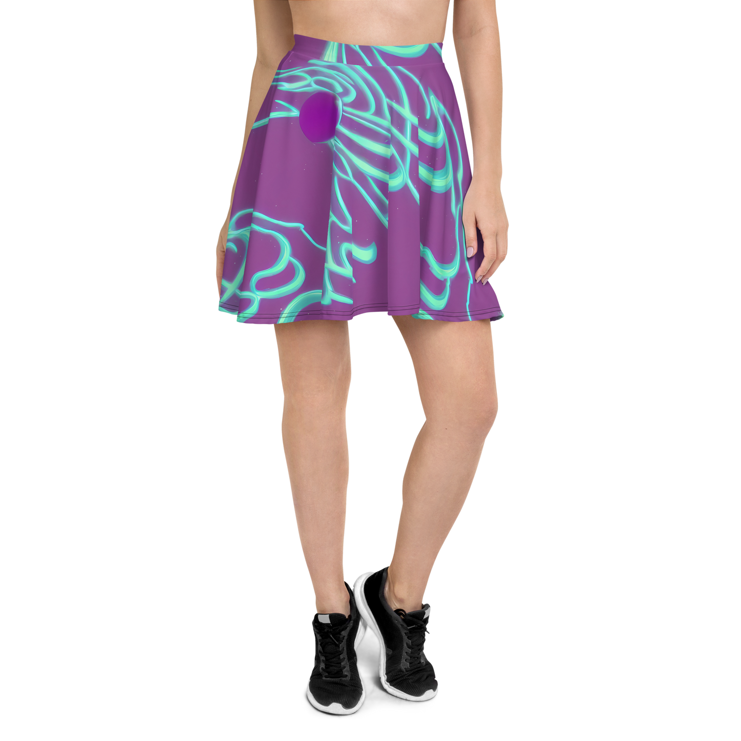 Skater Skirt - Neon Drift