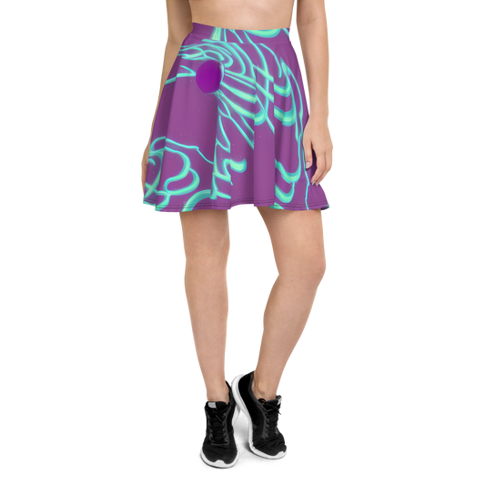 Skater Skirt - Neon Drift