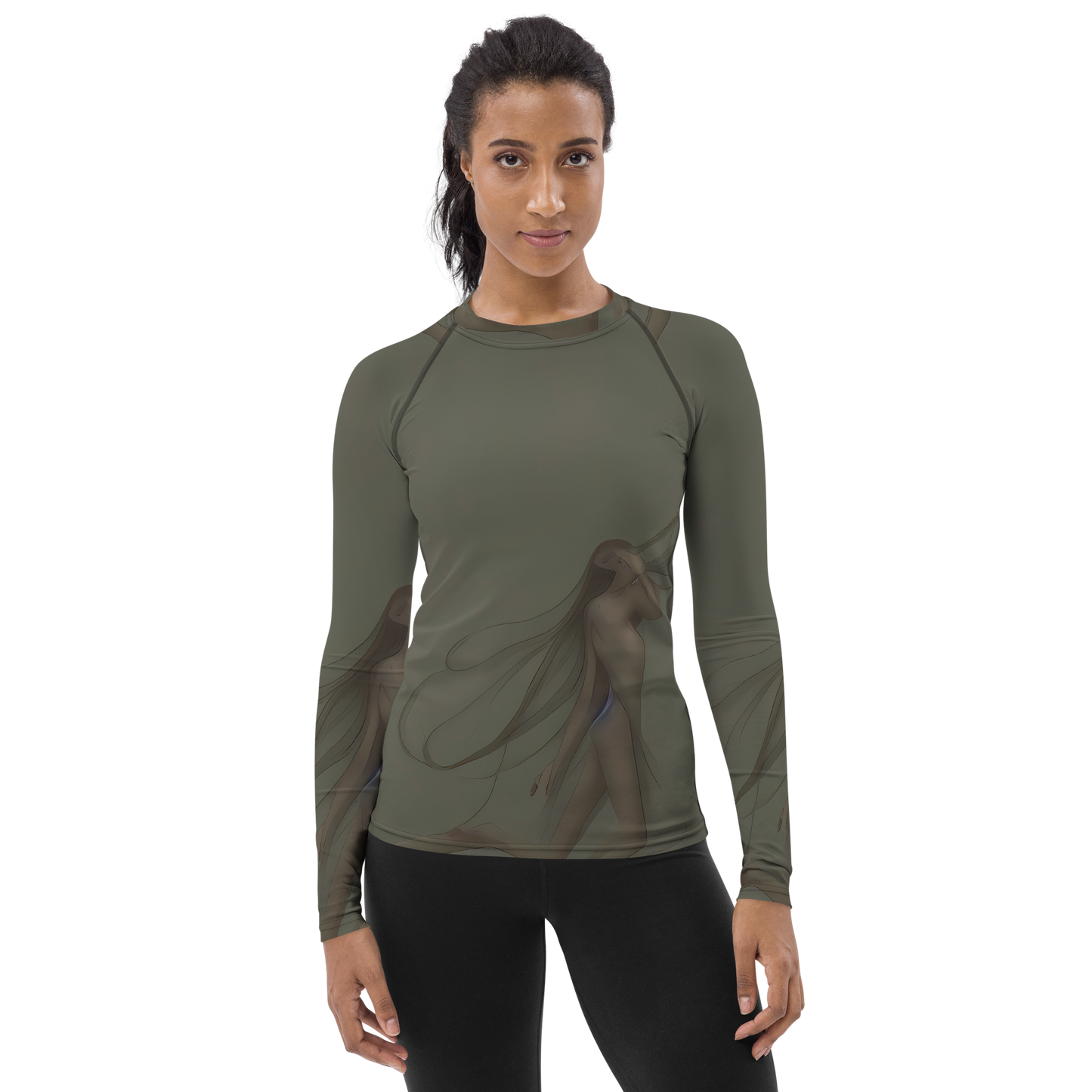 Women's Rash Guard - Valsecchi's Veil