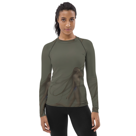 Women's Rash Guard - Valsecchi's Veil