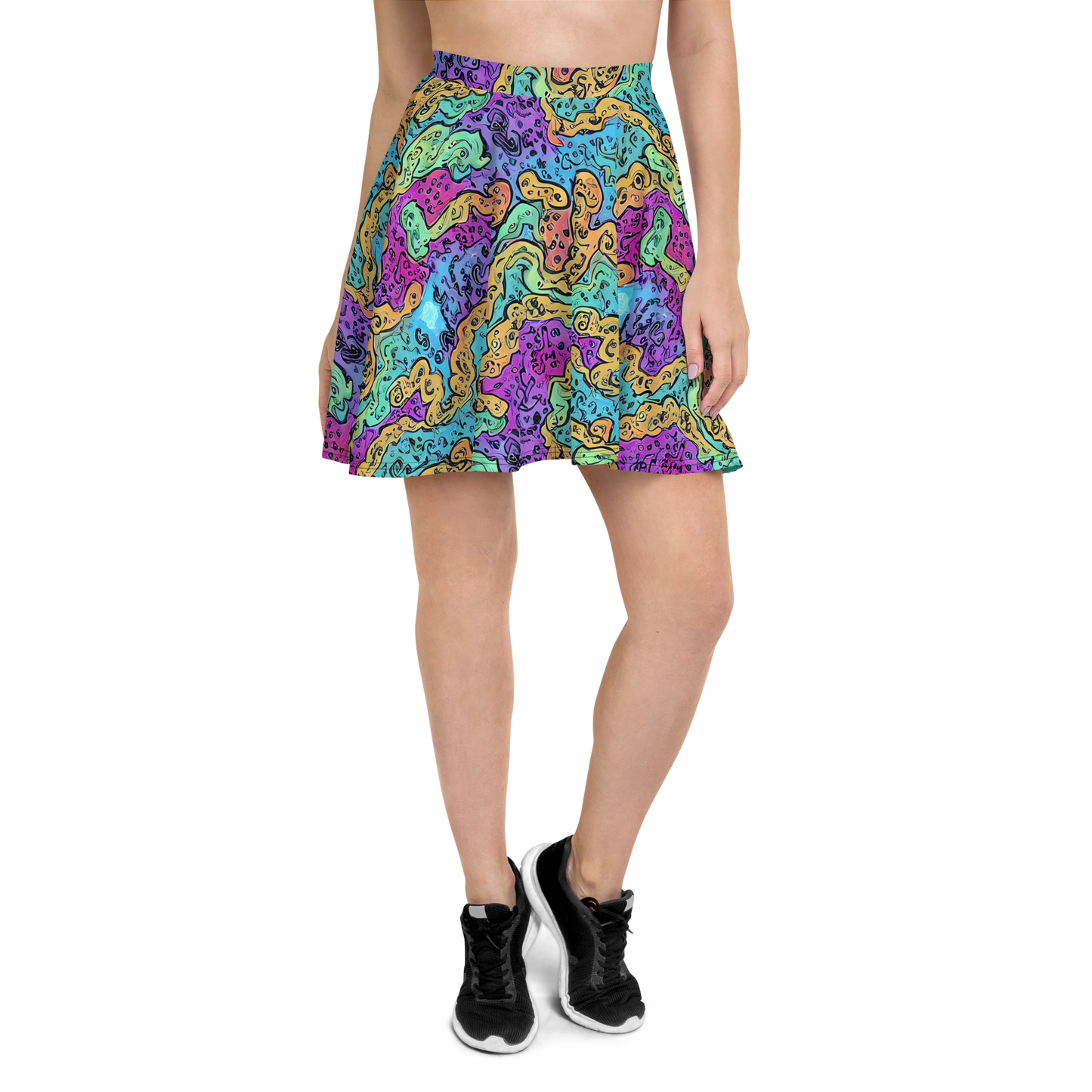 Skater Skirt - Intergalactic Graffiti