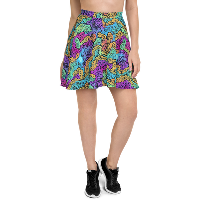 Skater Skirt - Intergalactic Graffiti