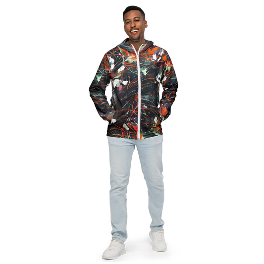 Men's Windbreaker - Chaos Canvas