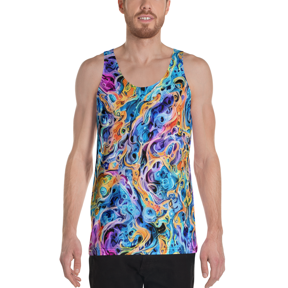 Men's Tank Top - Rococo Vortex