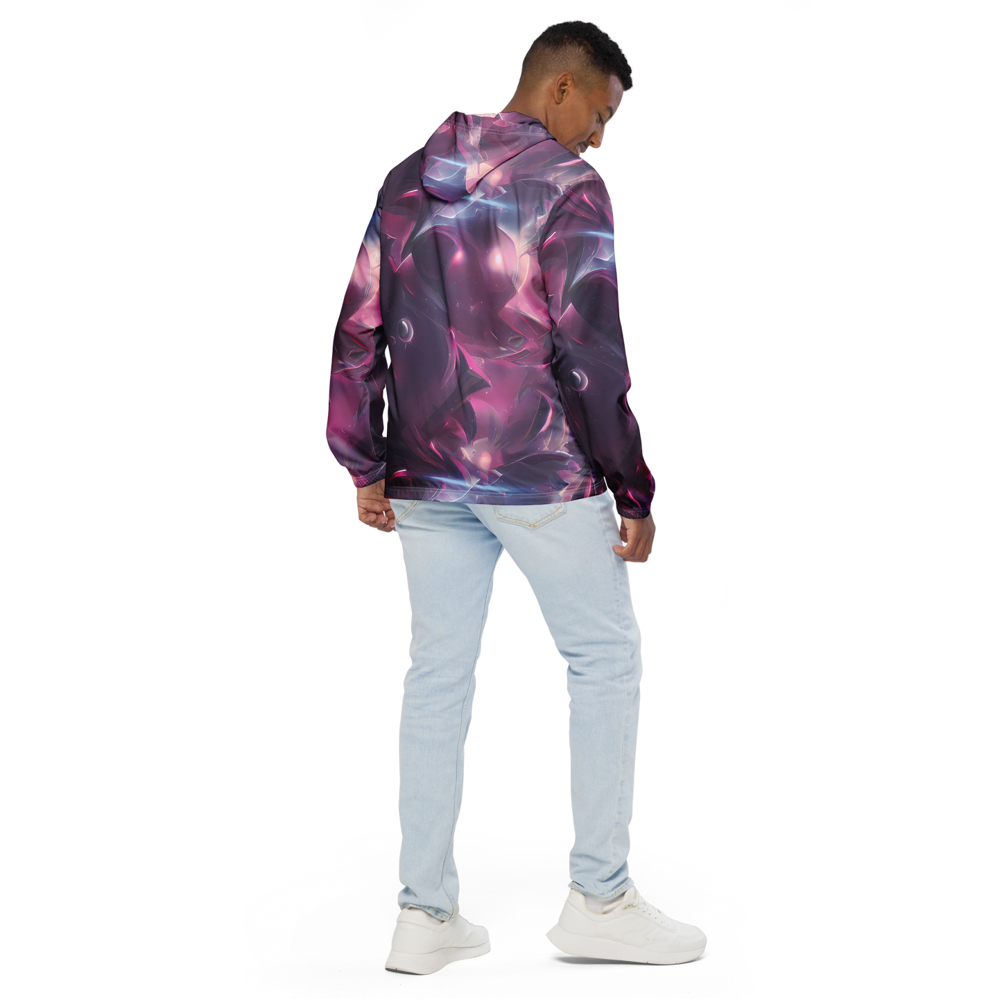 Men's Windbreaker - Vertex Visions