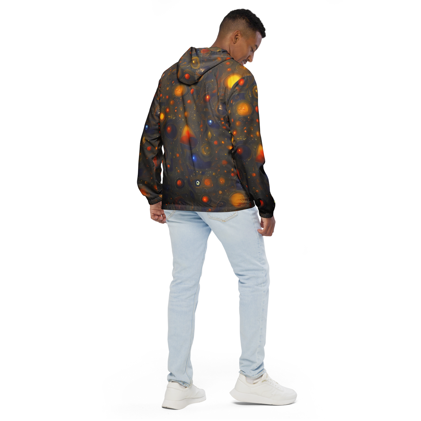 Men's Windbreaker - Chromal Flux