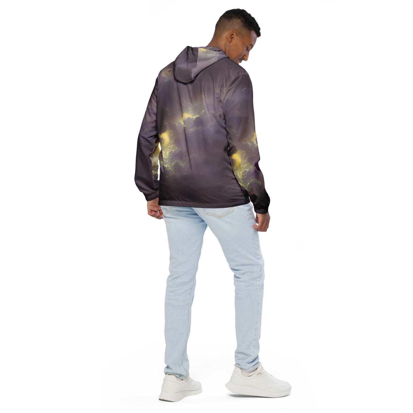 Men's Windbreaker - Stormy Muse