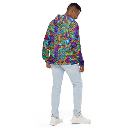 Men's Windbreaker - Intergalactic Graffiti