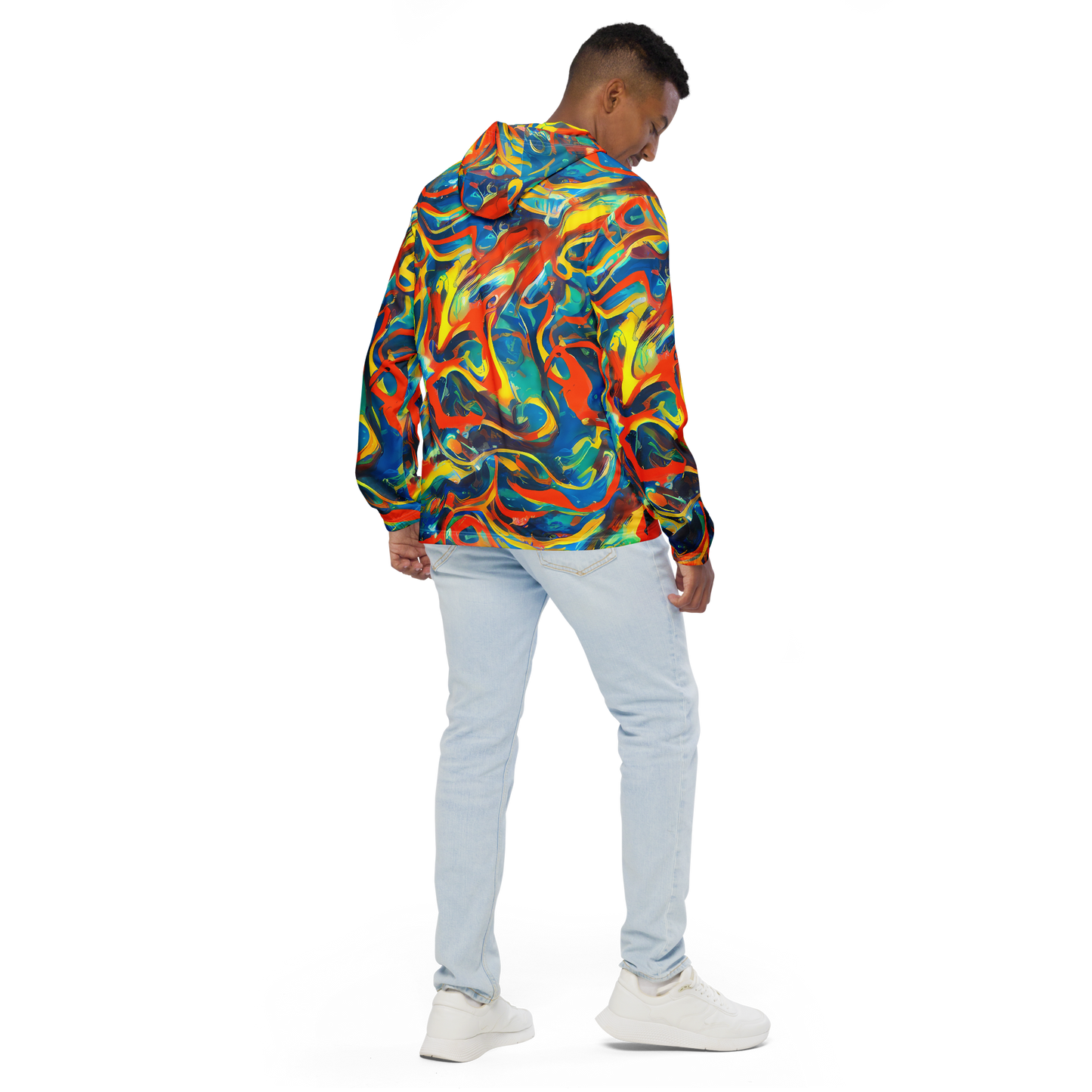 Men's Windbreaker - Chromatic Fusion