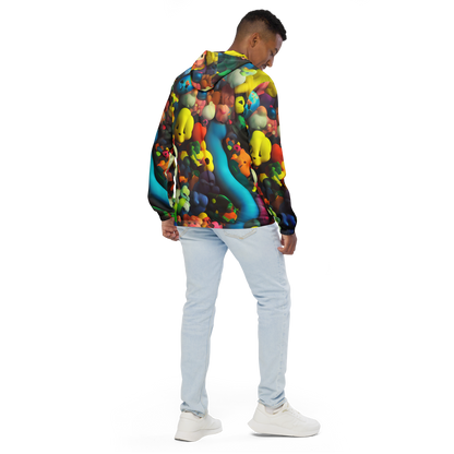 Men's Windbreaker - Bubble Pop Art