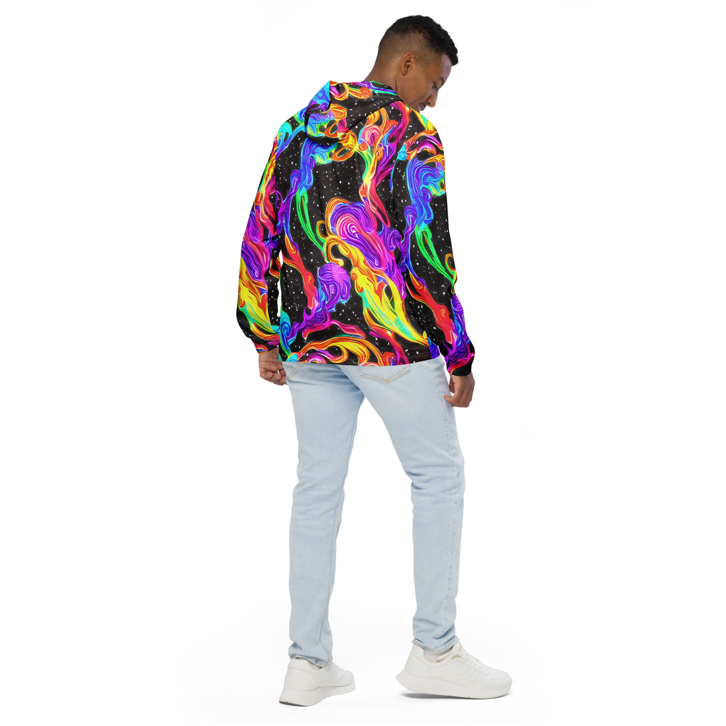 Men's Windbreaker - Yuan Whirls