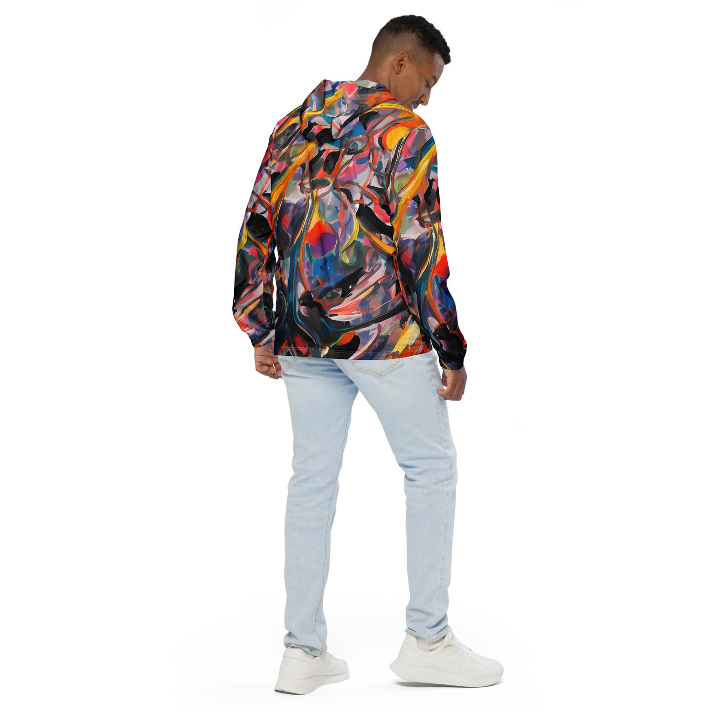 Men's Windbreaker - Brazen Rhapsody