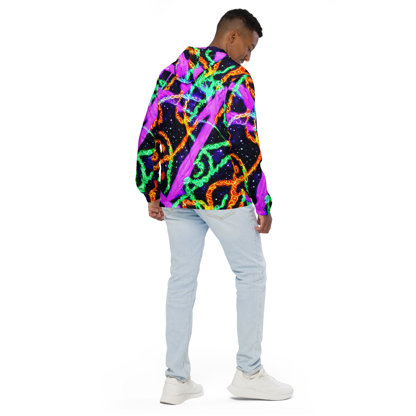 Men's Windbreaker - Enckell's Nebula
