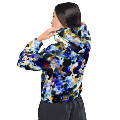 Women's Cropped Windbreaker - Tarbell Haze