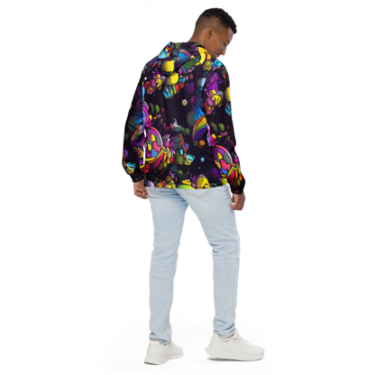 Men's Windbreaker - Galactic Playground