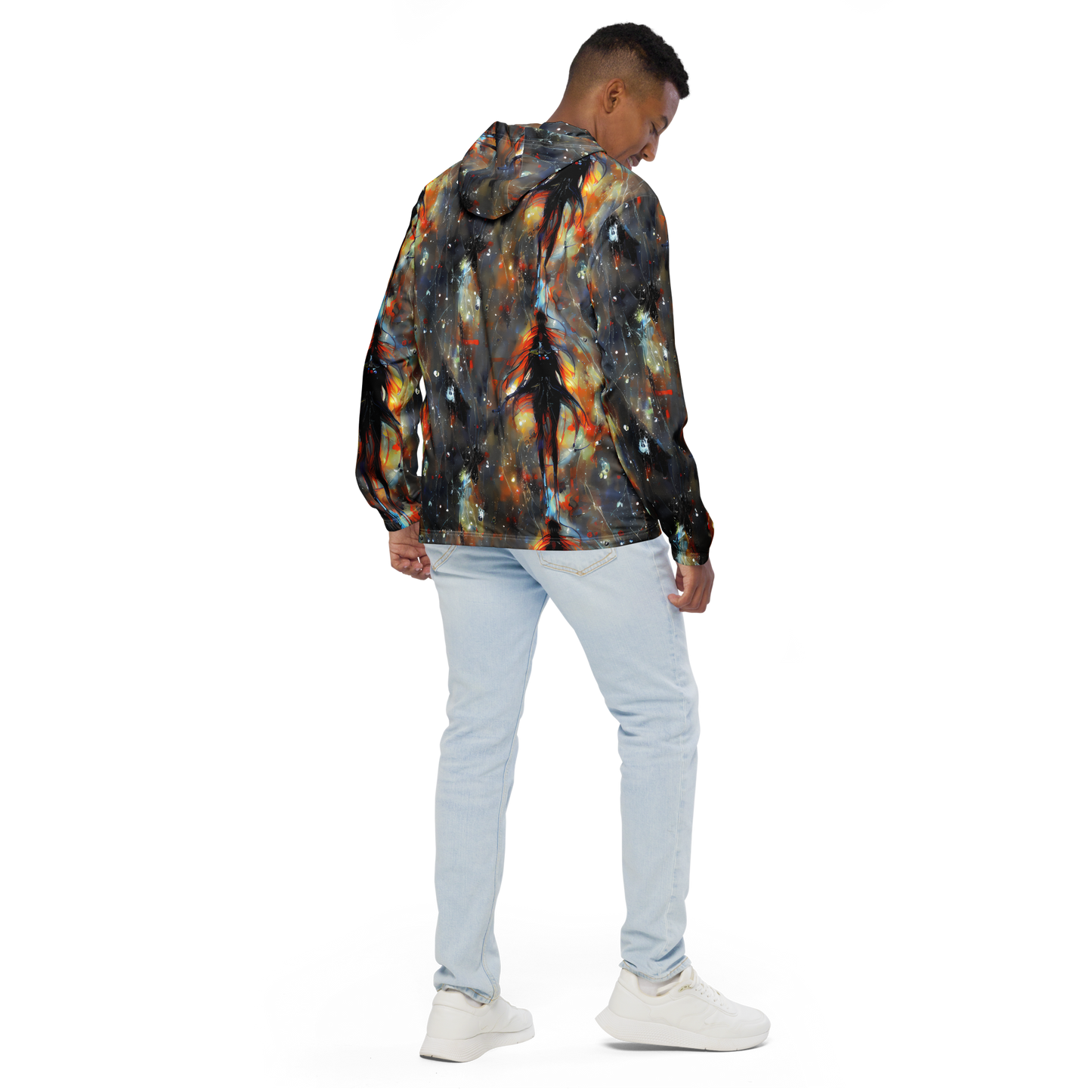 Men's Windbreaker - Sidereal Threads