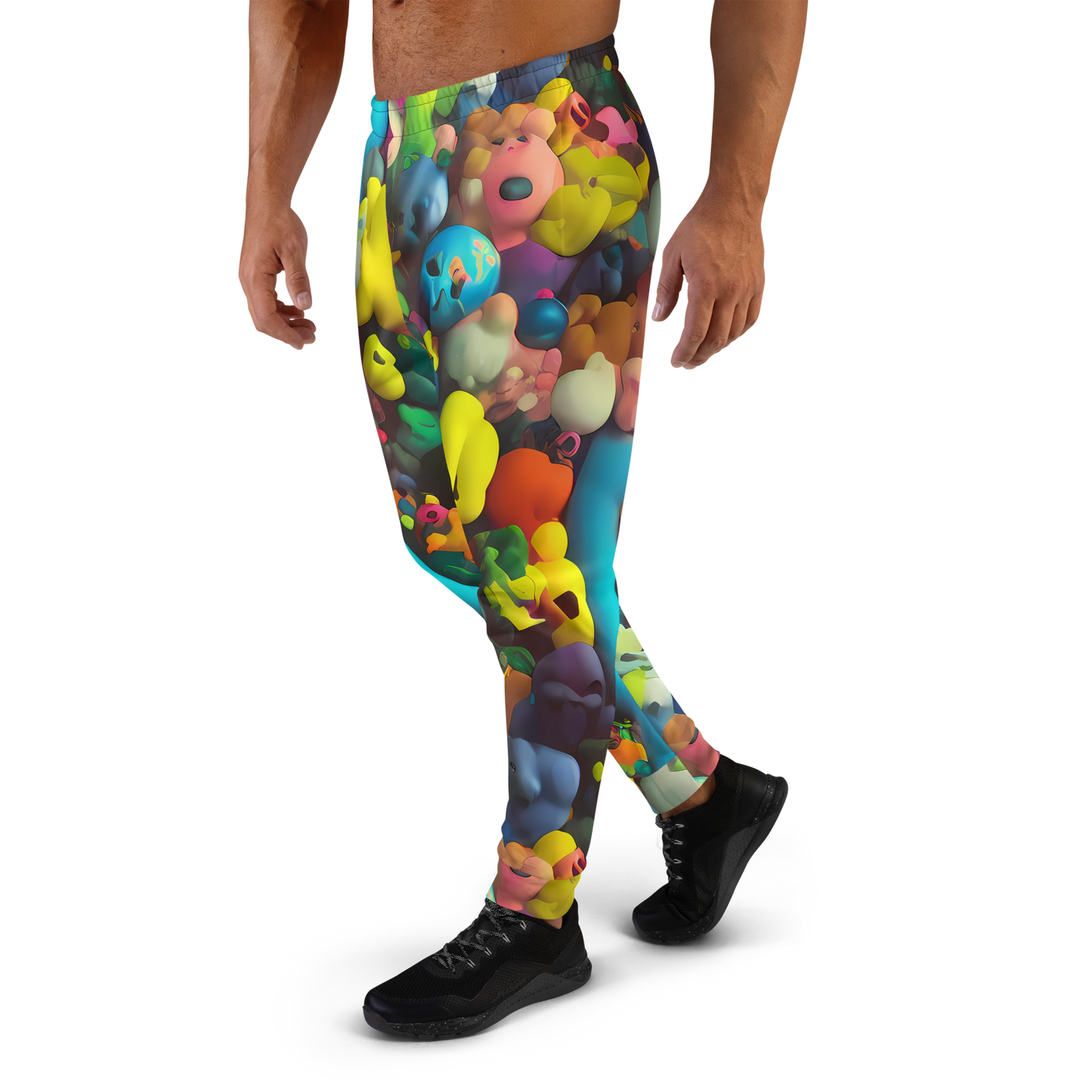 Men’s Joggers - Bubble Pop Art