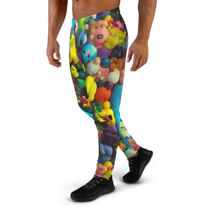 Men’s Joggers - Bubble Pop Art