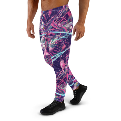 Men’s Joggers - Neo-Tokyo Twirl