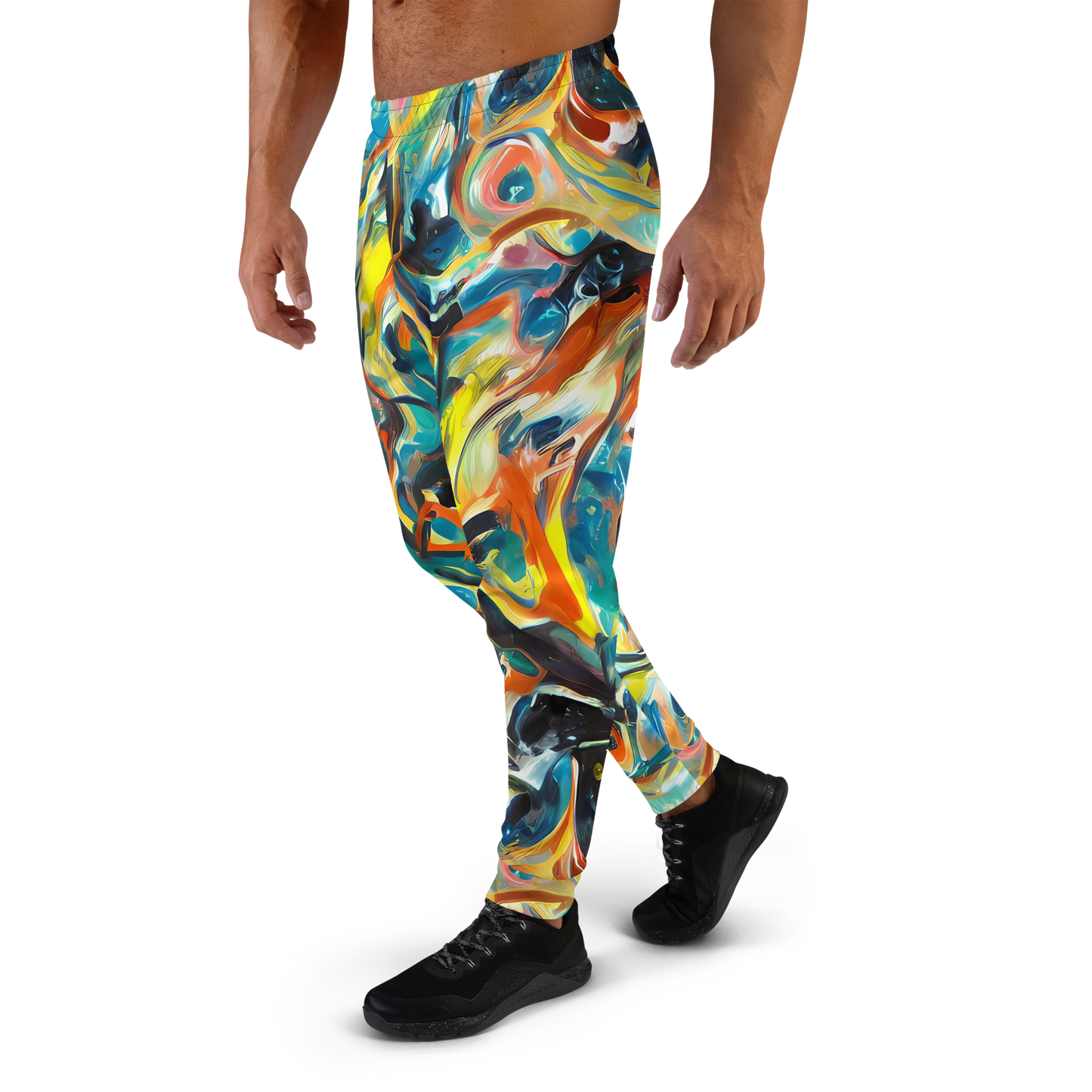 Men’s Joggers - Chromatic Vortex