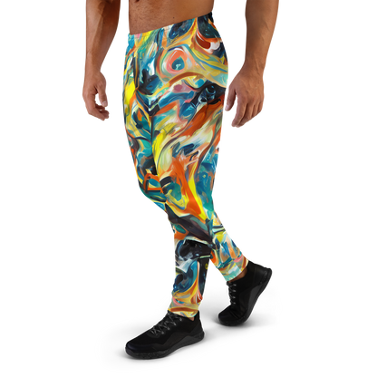 Men’s Joggers - Chromatic Vortex