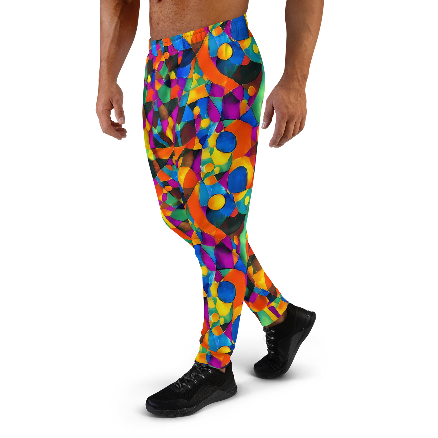 Men’s Joggers - Galactic Jigsaw