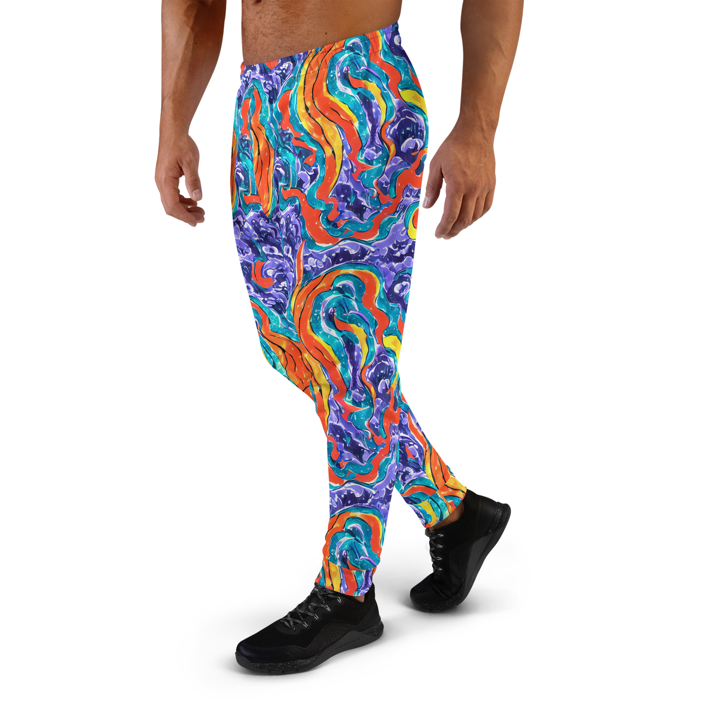 Men’s Joggers - Galactic Waves