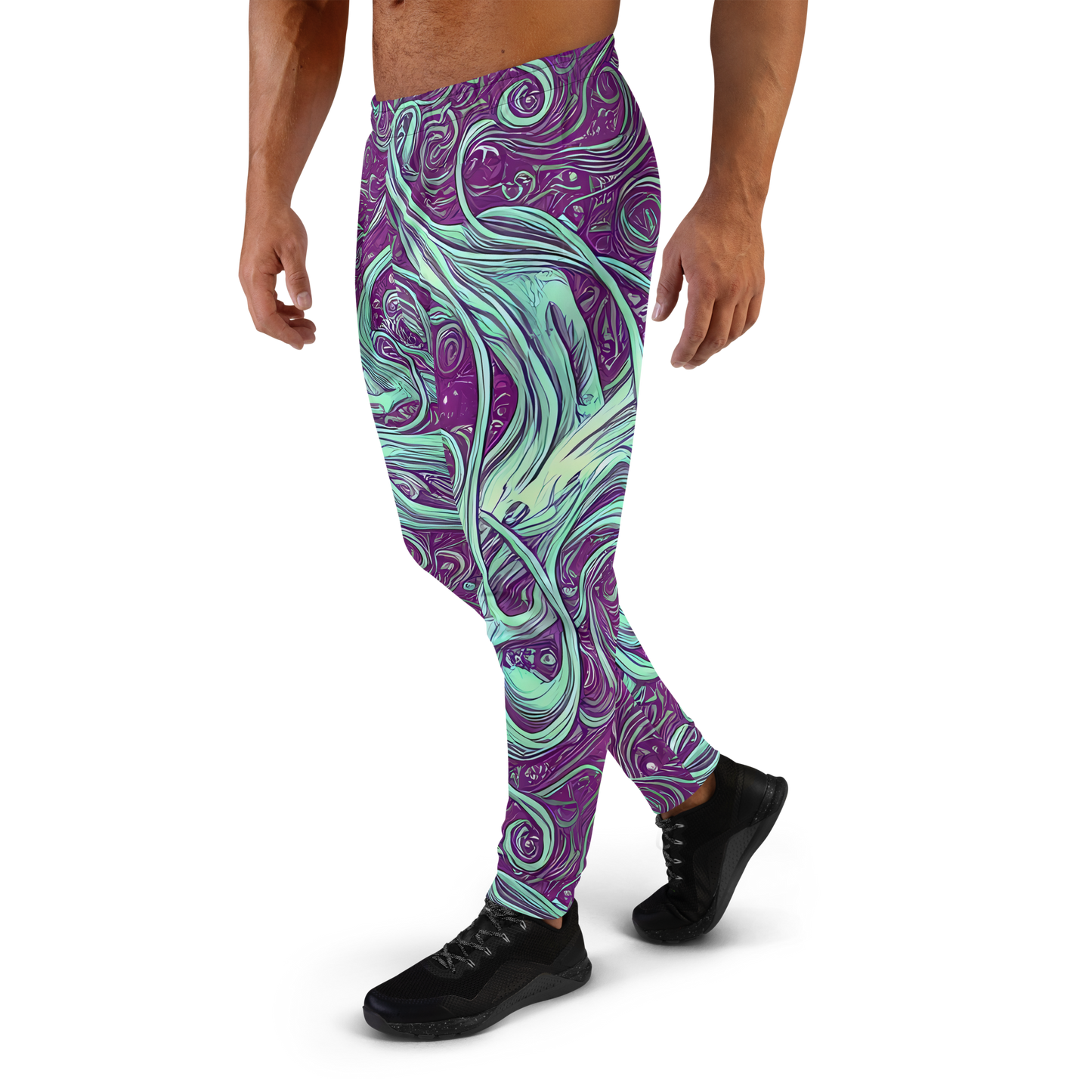 Men’s Joggers - Temple Swirls