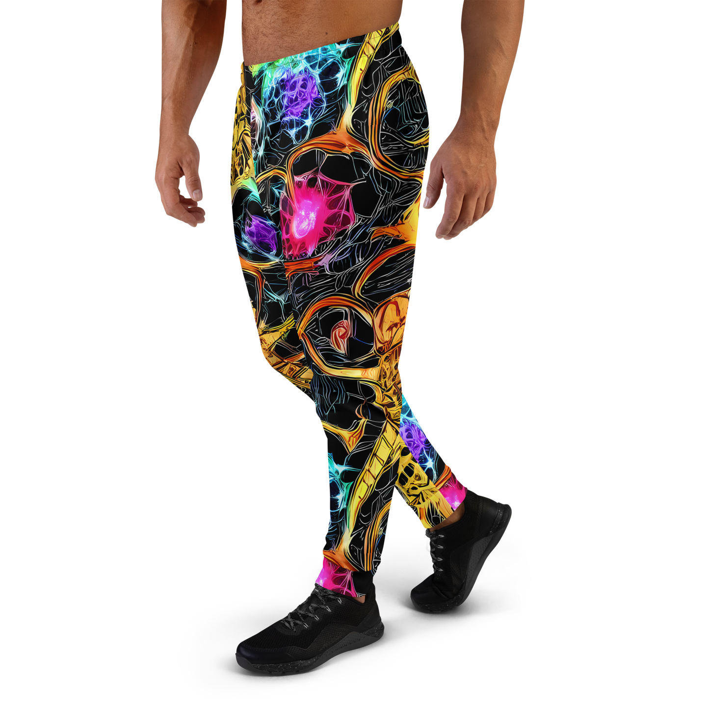 Men’s Joggers - Psychedelic Pulsar