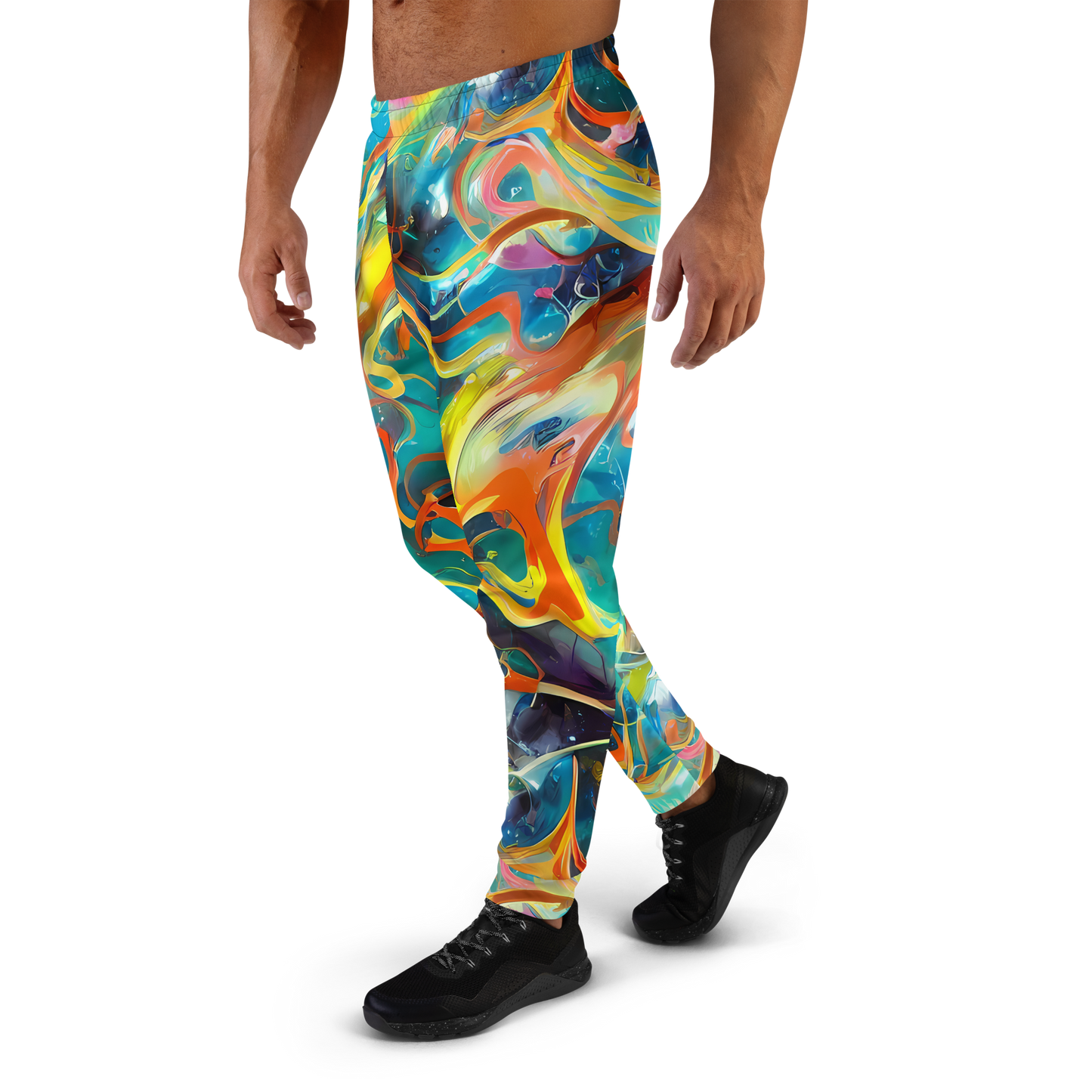 Men’s Joggers - Cecily’S Swirl