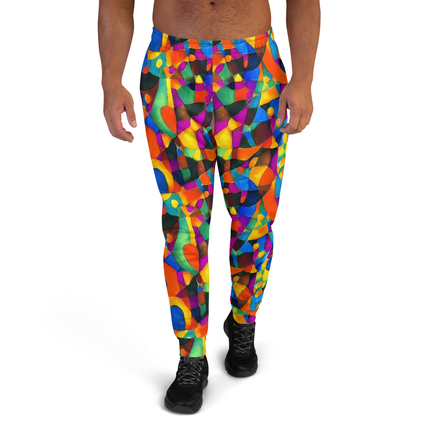 Men’s Joggers - Galactic Jigsaw