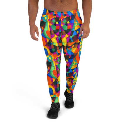 Men’s Joggers - Galactic Jigsaw