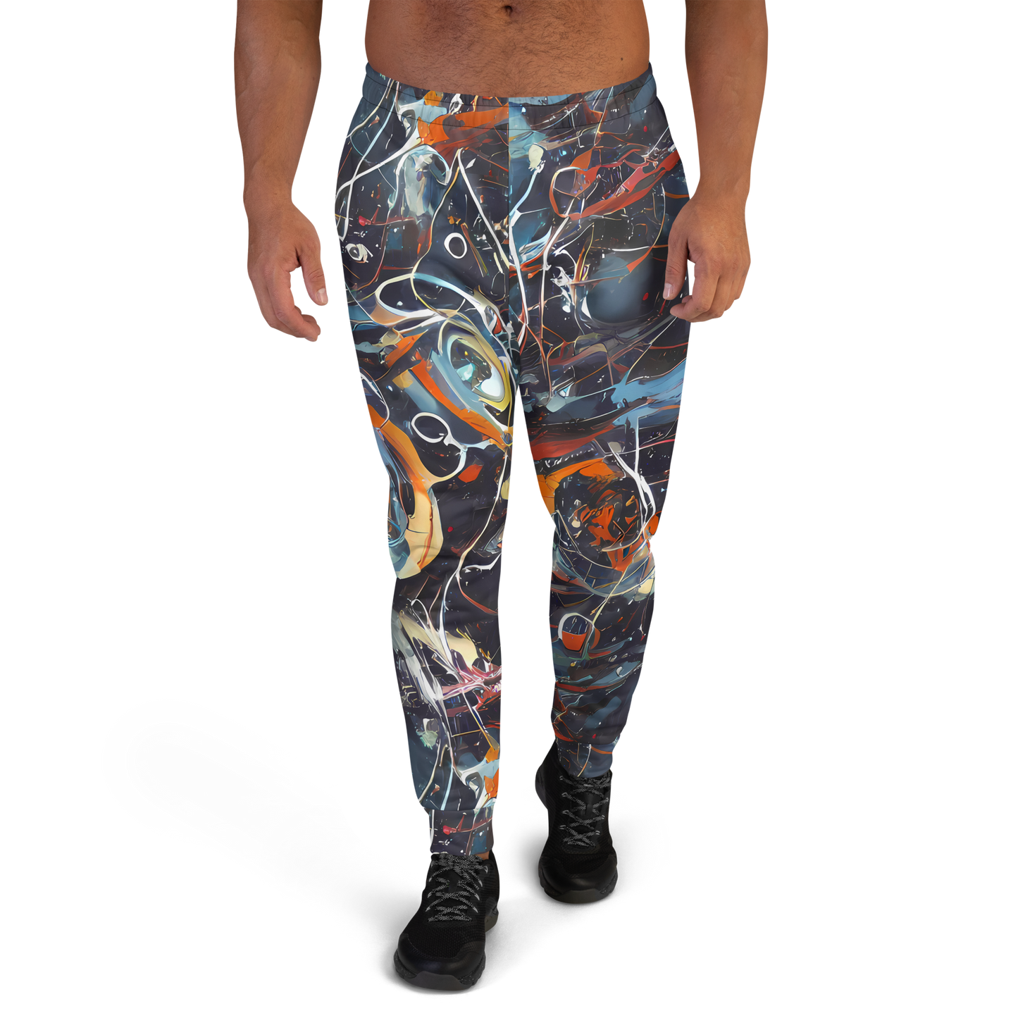 Men’s Joggers - Neo-Splash Labyrinth