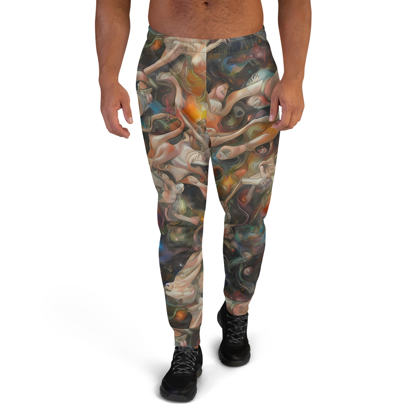 Men’s Joggers - Copper Swirl