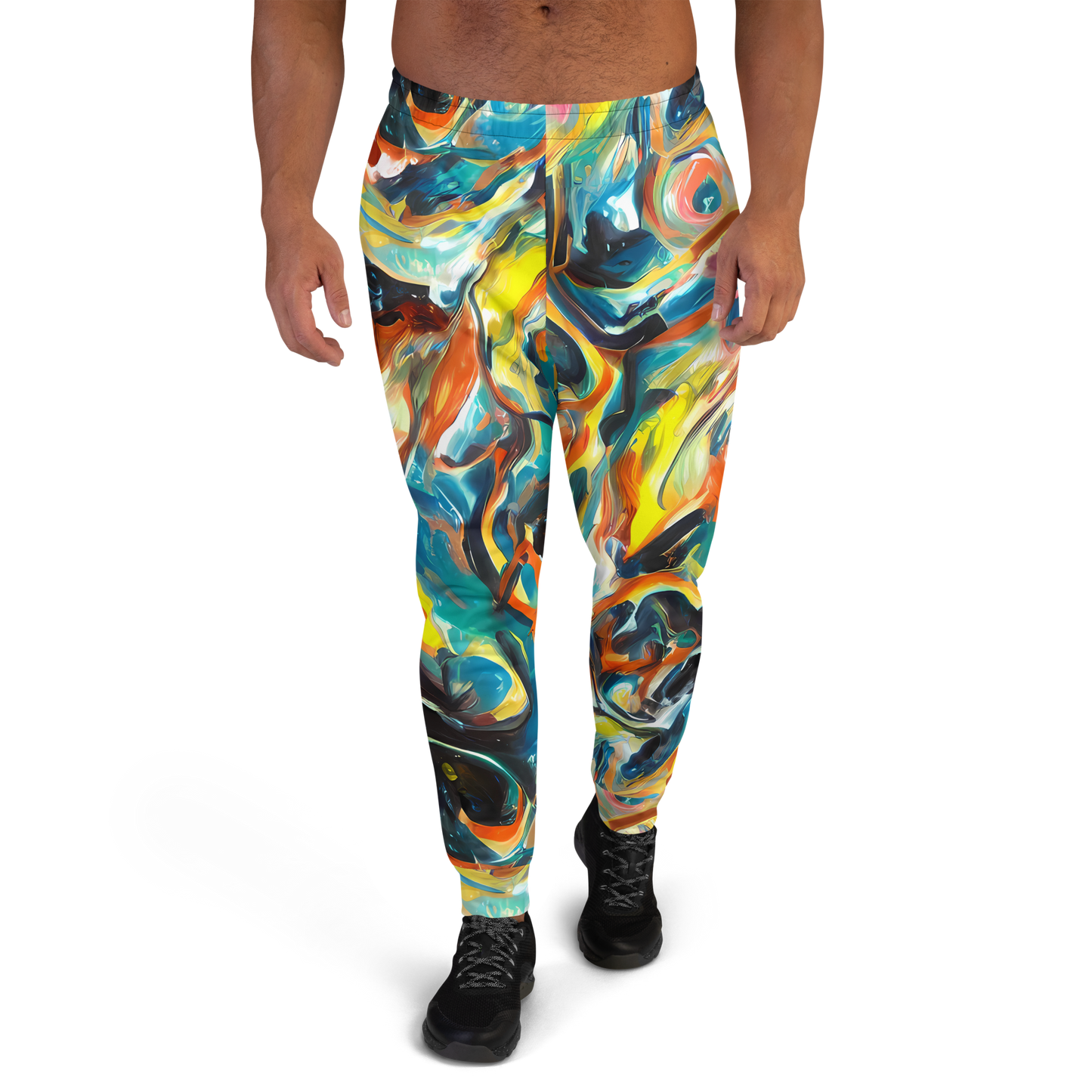 Men’s Joggers - Chromatic Vortex