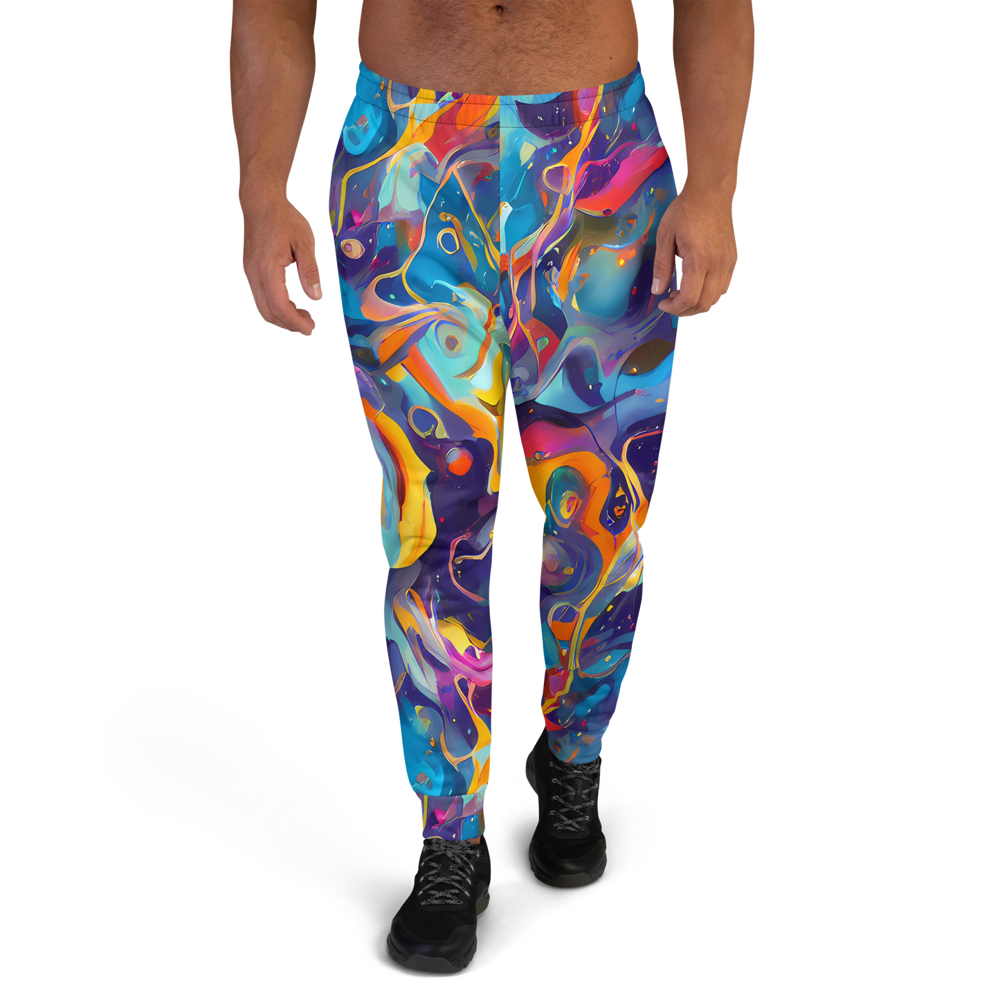 Men’s Joggers - Whimsical Fusion