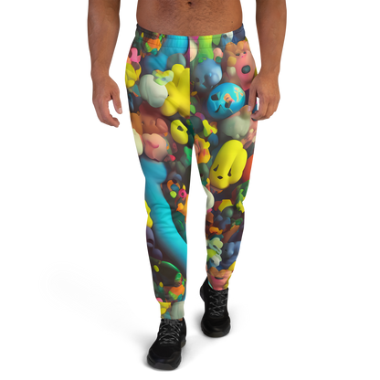 Men’s Joggers - Bubble Pop Art