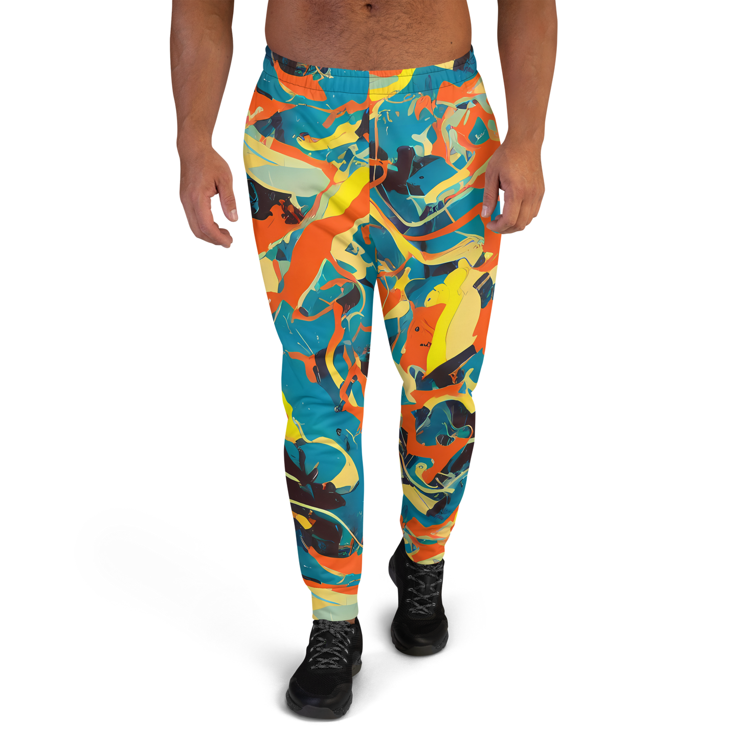 Men’s Joggers - Abstract Tango