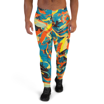 Men’s Joggers - Abstract Tango