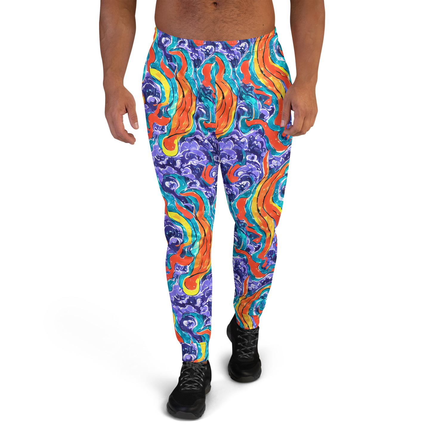 Men’s Joggers - Galactic Waves