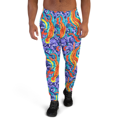 Men’s Joggers - Galactic Waves