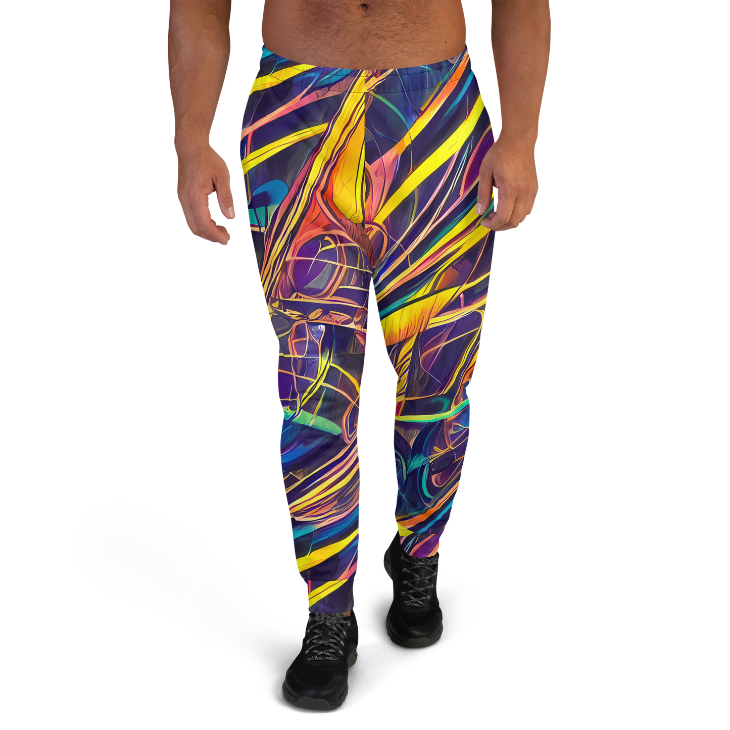 Men’s Joggers - Vector Rhapsody