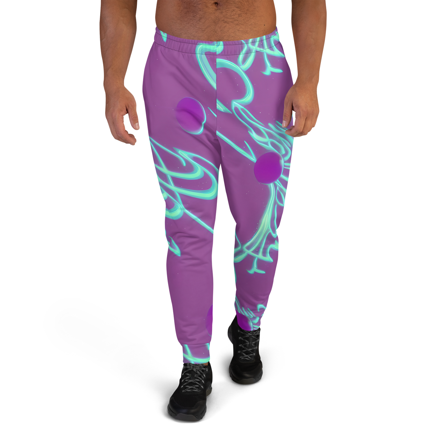 Men’s Joggers - Neon Drift